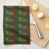 Linge De Cuisine Joyeux Noël (Quart Plié)