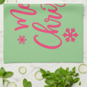 Linge De Cuisine Joyeux Noël (Plié)