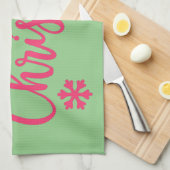 Linge De Cuisine Joyeux Noël (Quart Plié)