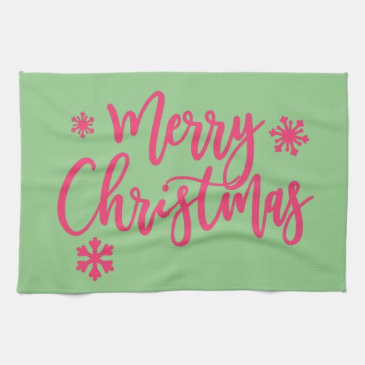 Linge De Cuisine Joyeux Noël (Horizontal)