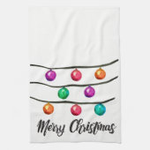 Linge De Cuisine Joyeux Noël, Aquarelle (Vertical)