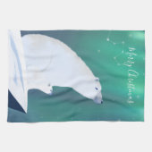 Linge De Cuisine Joyeux Noël Des Ours Polaires  (Horizontal)