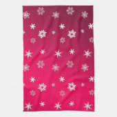 Linge De Cuisine Joyeux Noël et Bonne Année ! Neige XMAS 2023 (Vertical)