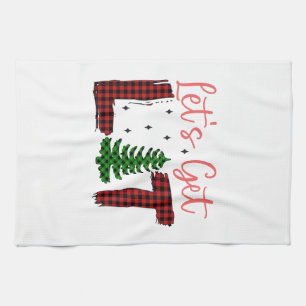 Linge De Cuisine Joyeux Noël Faisons Lit Noël