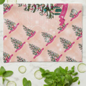 Linge De Cuisine Joyeux Noël Heureux Meilleur cadeau (Plié)