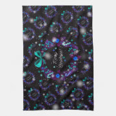 Linge De Cuisine Joyeux Noël Heureux Meilleur cadeau (Vertical)