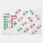 Linge De Cuisine Joyeux Noël Italien Joyeux Noël (Horizontal)