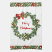 Linge De Cuisine Joyeux Noël Maison de vacances (Vertical)