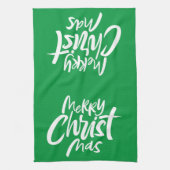Linge De Cuisine Joyeux Noël moderne Christian Christian Cuisine (Vertical)