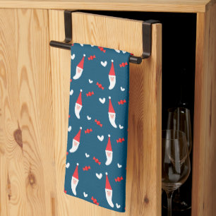 Linge De Cuisine JOYEUX NOËL Motif du Père Noël