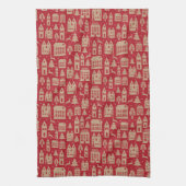Linge De Cuisine JOYEUX NOËL | Motif Maison de vacances (Vertical)