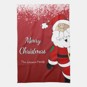 Linge De Cuisine Joyeux Noël Père Noël