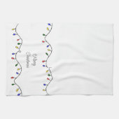 Linge De Cuisine Joyeux Noël rétro (Horizontal)