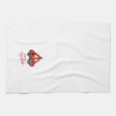 Linge De Cuisine Joyeux Noël Retro Ornement voiture (Horizontal)