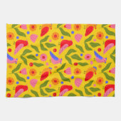 Linge De Cuisine Joyeux oiseaux se rassemblent joyeux (Horizontal)