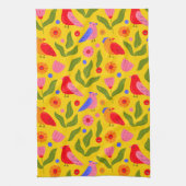 Linge De Cuisine Joyeux oiseaux se rassemblent joyeux (Vertical)