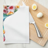 Linge De Cuisine Joyeux Pâques ! (Quart Plié)