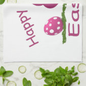 Linge De Cuisine Joyeux Pâques (Plié)