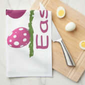 Linge De Cuisine Joyeux Pâques (Quart Plié)