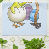 Linge De Cuisine Joyeux Pâques (Plié)