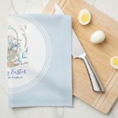 Linge De Cuisine Joyeux Pâques mignonette de lapin de Pâques (Quart Plié)