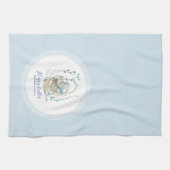 Linge De Cuisine Joyeux Pâques mignonette de lapin de Pâques (Horizontal)