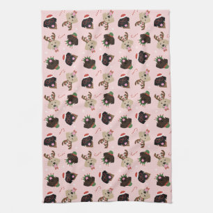 Linge De Cuisine Joyeux Pawlidays Labrador Retriever Dogs