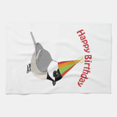 Linge De Cuisine Joyeux poulet d'anniversaire (Horizontal)