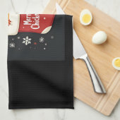 Linge De Cuisine Joyeux poulet de Noël (Quart Plié)