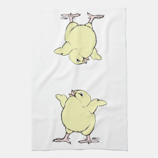 Linge De Cuisine Joyeux poussin (Vertical)