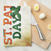 Linge De Cuisine Joyeux Saint Patrick (Quart Plié)