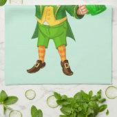 Linge De Cuisine Joyeux Saint Patrick's Day Leprechaun (Plié)