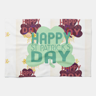Linge De Cuisine Joyeux Saint Patrick's Day Lovely Art Print