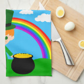 Linge De Cuisine Joyeux St. Patrick's Day Young Leprechaun (Quart Plié)