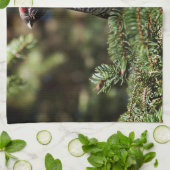 Linge De Cuisine Joyeux Tétras d'épinette (Plié)