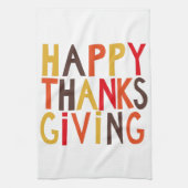 Linge De Cuisine Joyeux Thanksgiving ! (Vertical)