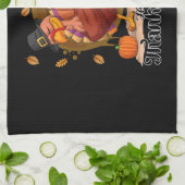 Linge De Cuisine Joyeux Thanksgiving (Plié)