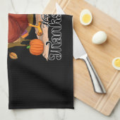 Linge De Cuisine Joyeux Thanksgiving (Quart Plié)