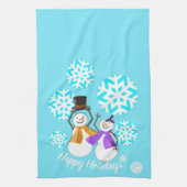 Linge De Cuisine JOYEUX VACANCES : Amis d'hiver (Vertical)