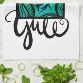 Linge De Cuisine Joyeux Yule (Plié)