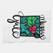 Linge De Cuisine Joyeux Yule (Horizontal)