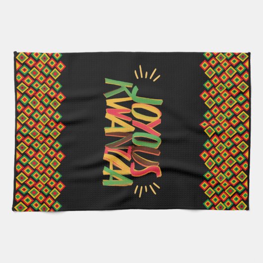 Linge De Cuisine Joyous Kwanzaa (Horizontal)