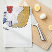 Linge De Cuisine Judaica Happy Hanukkah Dancing Dreidels (Quart Plié)