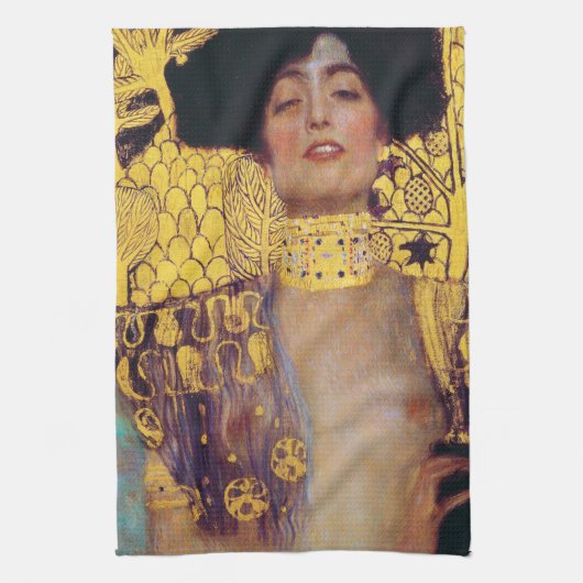Linge De Cuisine Judith (Dame en Or), Gustav Klimt (Vertical)