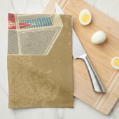 Linge De Cuisine Juke-box (Quart Plié)