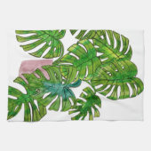 Linge De Cuisine Jungle pointillée I (Horizontal)