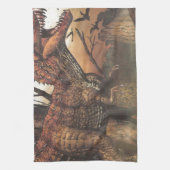 Linge De Cuisine Jurassic Journey : Dinosaure dans son habitat natu (Vertical)