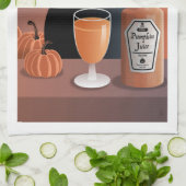 Linge De Cuisine Jus de citrouille (Plié)