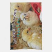 Linge De Cuisine Juste accrocher avec mes Peeps (Vertical)