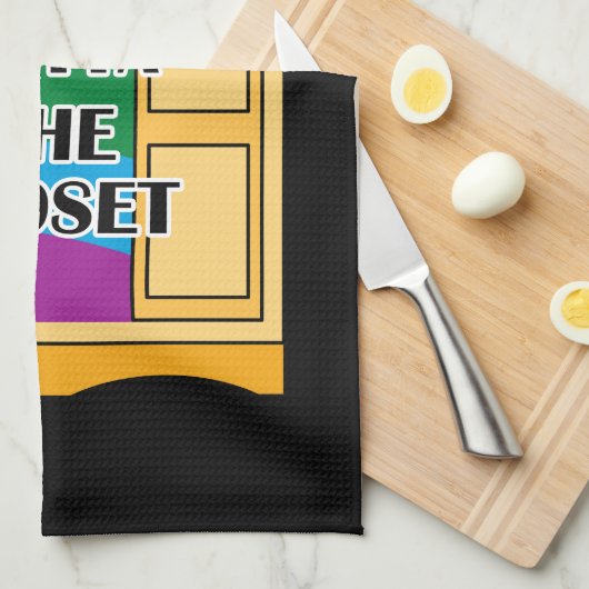 Linge De Cuisine Juste En Dehors Du Closet (Quart Plié)